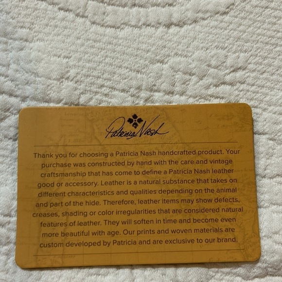 Patricia Nash Wristlet. NWOT